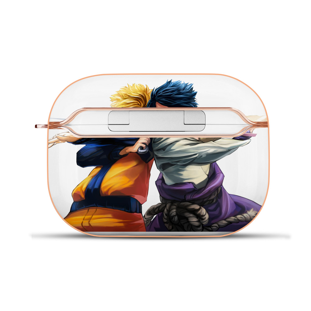 （画像用） NARUTO -ナルト- うずまき ナルト Uzumaki Naruto 【AirPods Pro用】ハードシェル保護ケース｜耐衝撃・防指紋・カラビナ付き商品仕様