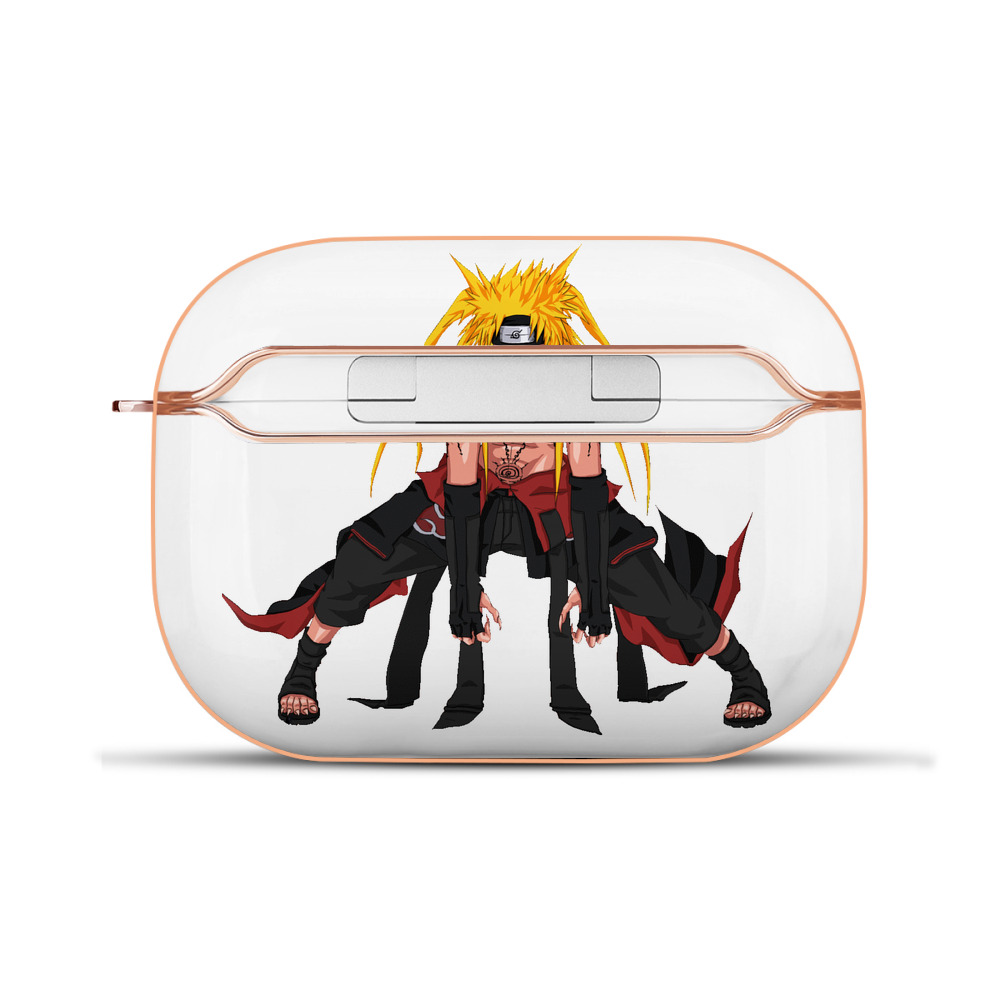（画像用） NARUTO -ナルト- うずまき ナルト Uzumaki Naruto 【AirPods Pro用】ハードシェル保護ケース｜耐衝撃・防指紋・カラビナ付き商品仕様