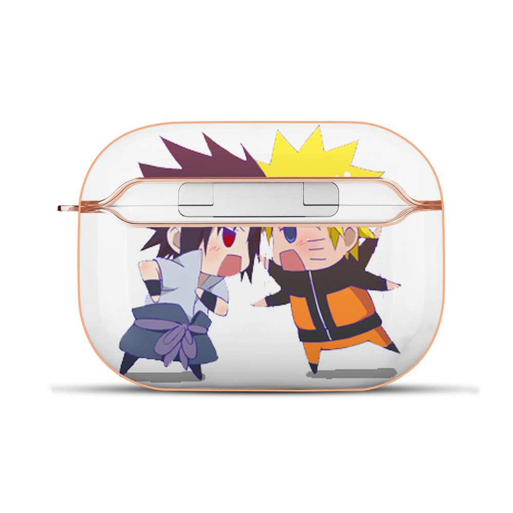 （画像用） NARUTO -ナルト- うずまき ナルト Uzumaki Naruto 【AirPods Pro用】ハードシェル保護ケース｜耐衝撃・防指紋・カラビナ付き商品仕様