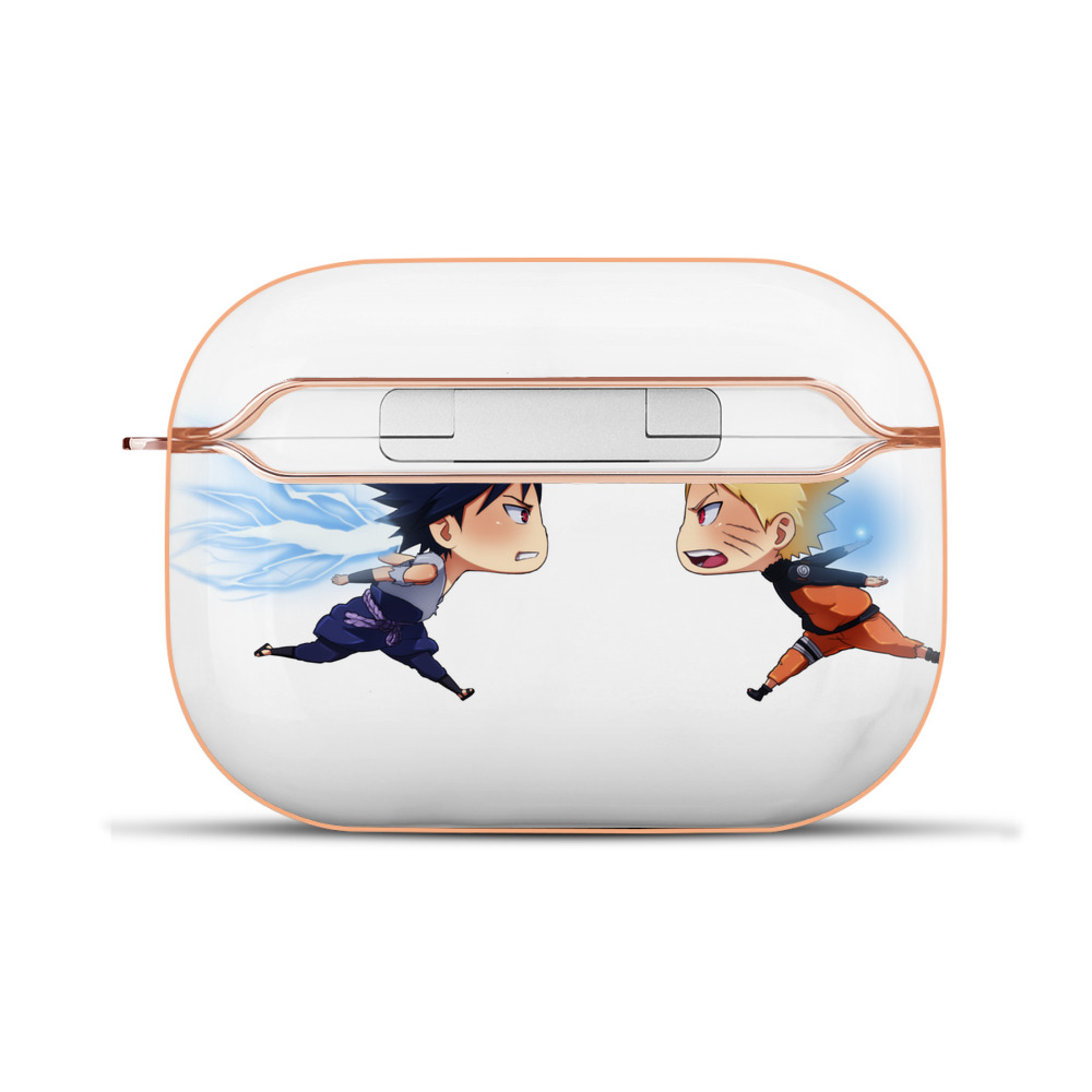 （画像用） NARUTO -ナルト- うずまき ナルト Uzumaki Naruto 【AirPods Pro用】ハードシェル保護ケース｜耐衝撃・防指紋・カラビナ付き商品仕様