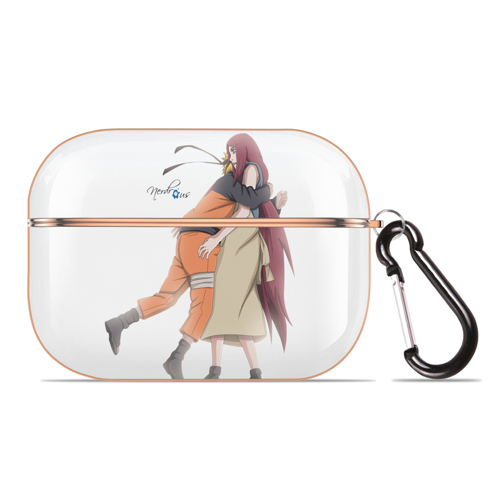 （画像用） NARUTO -ナルト- うずまき ナルト Uzumaki Naruto 【AirPods Pro用】ハードシェル保護ケース｜耐衝撃・防指紋・カラビナ付き商品仕様