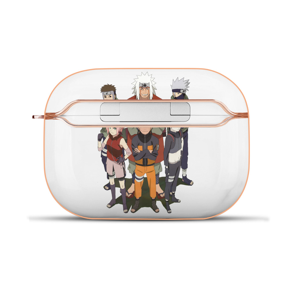 （画像用） NARUTO -ナルト- うずまき ナルト Uzumaki Naruto 【AirPods Pro用】ハードシェル保護ケース｜耐衝撃・防指紋・カラビナ付き商品仕様