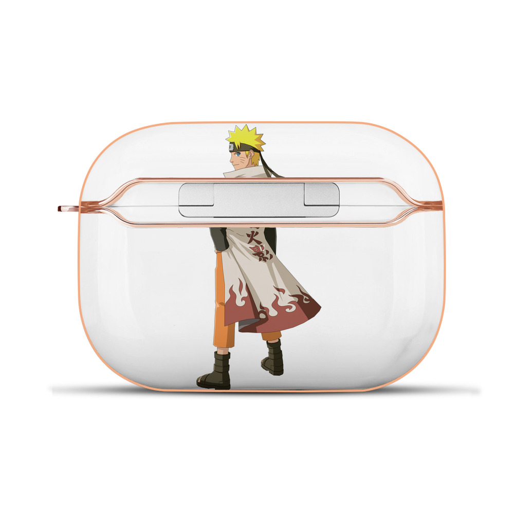 （画像用） NARUTO -ナルト- うずまき ナルト Uzumaki Naruto 【AirPods Pro用】ハードシェル保護ケース｜耐衝撃・防指紋・カラビナ付き商品仕様