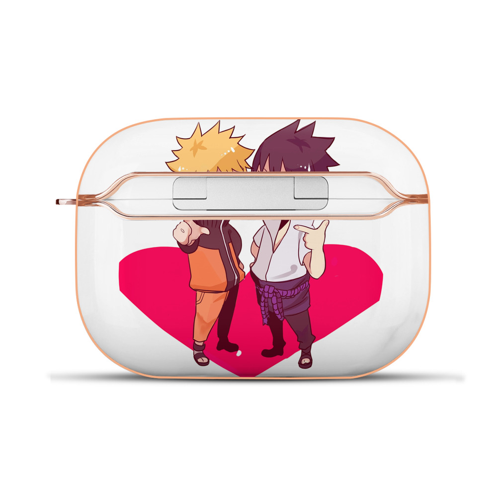 （画像用） NARUTO -ナルト- うずまき ナルト Uzumaki Naruto 【AirPods Pro用】ハードシェル保護ケース｜耐衝撃・防指紋・カラビナ付き商品仕様