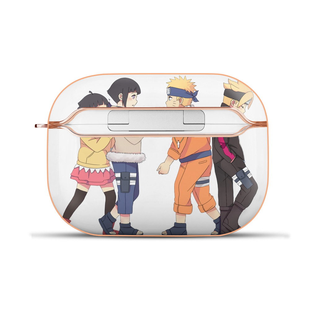 （画像用） NARUTO -ナルト- うずまき ナルト Uzumaki Naruto 【AirPods Pro用】ハードシェル保護ケース｜耐衝撃・防指紋・カラビナ付き商品仕様
