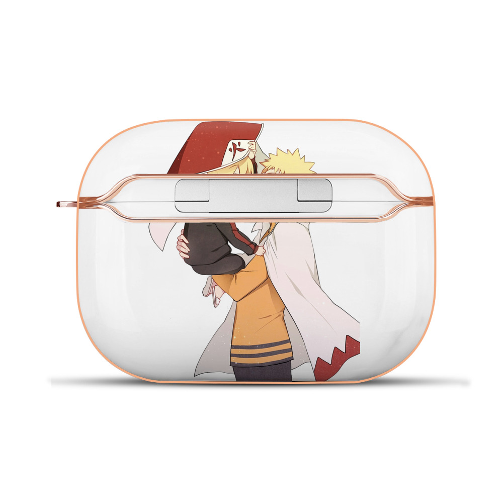 （画像用） NARUTO -ナルト- うずまき ナルト Uzumaki Naruto 【AirPods Pro用】ハードシェル保護ケース｜耐衝撃・防指紋・カラビナ付き商品仕様