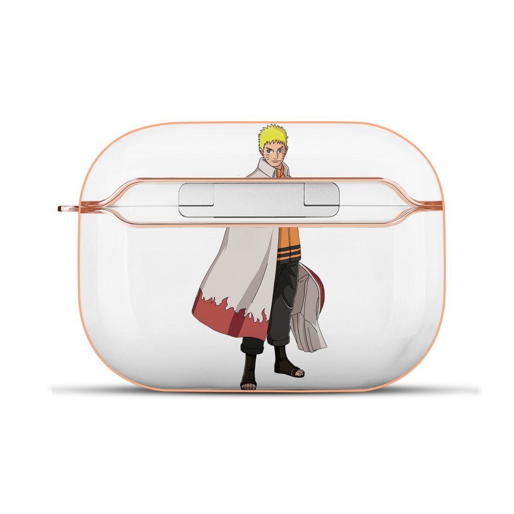 （画像用） NARUTO -ナルト- うずまき ナルト Uzumaki Naruto 【AirPods Pro用】ハードシェル保護ケース｜耐衝撃・防指紋・カラビナ付き商品仕様