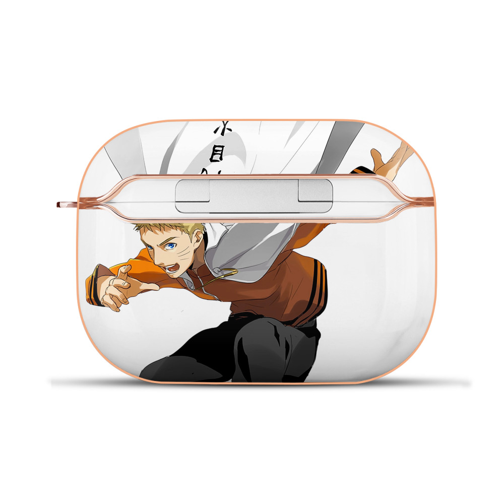（画像用） NARUTO -ナルト- うずまき ナルト Uzumaki Naruto 【AirPods Pro用】ハードシェル保護ケース｜耐衝撃・防指紋・カラビナ付き商品仕様