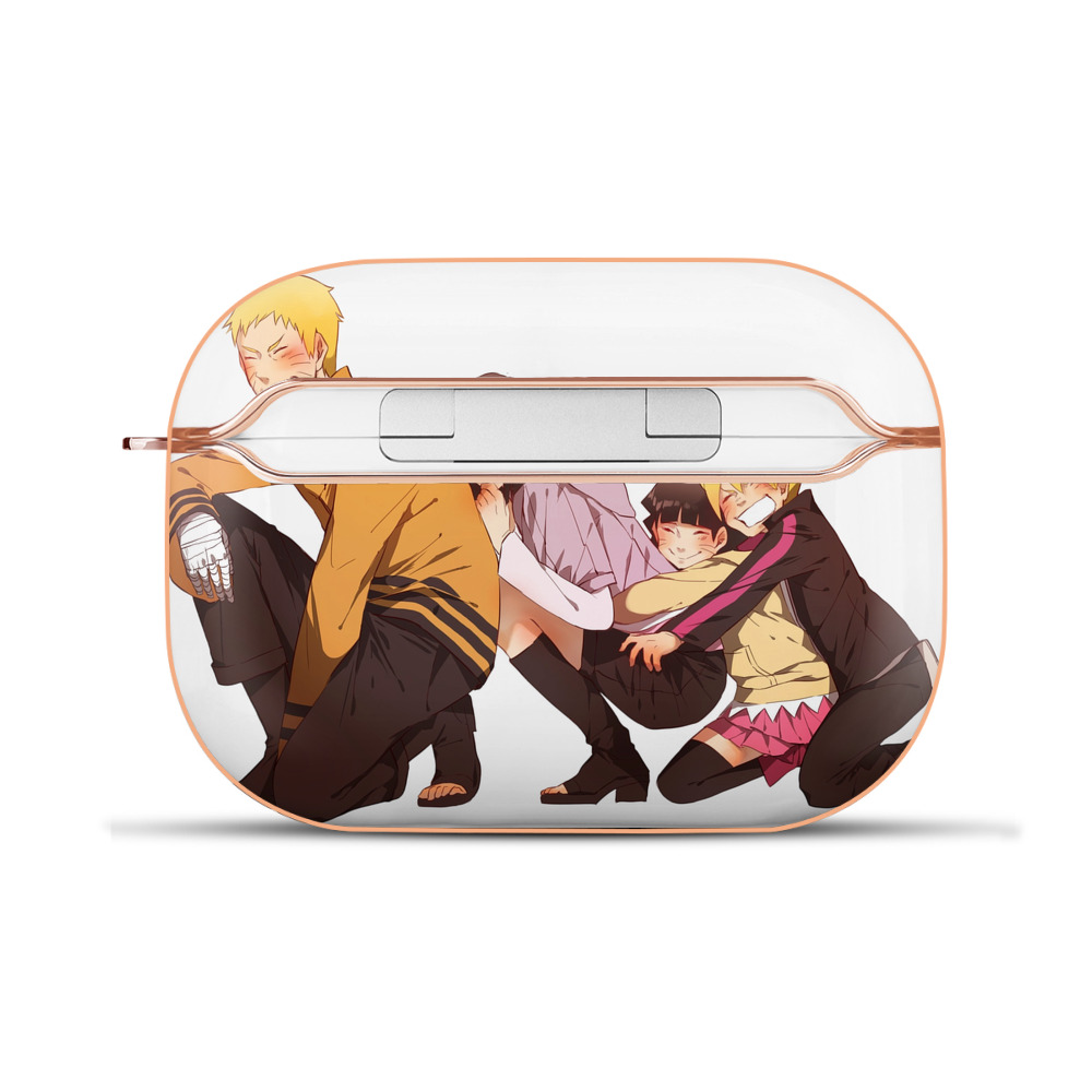 （画像用） NARUTO -ナルト- うずまき ナルト Uzumaki Naruto 【AirPods Pro用】ハードシェル保護ケース｜耐衝撃・防指紋・カラビナ付き商品仕様