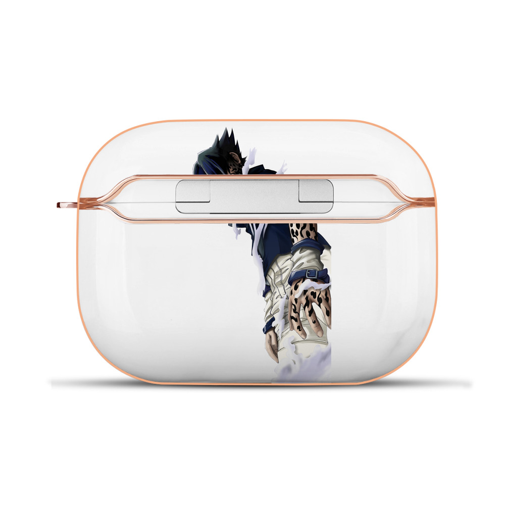 （画像用） NARUTO -ナルト- うちは サスケ Uchiha Sasuke 【AirPods Pro用】ハードシェル保護ケース｜耐衝撃・防指紋・カラビナ付き商品仕様