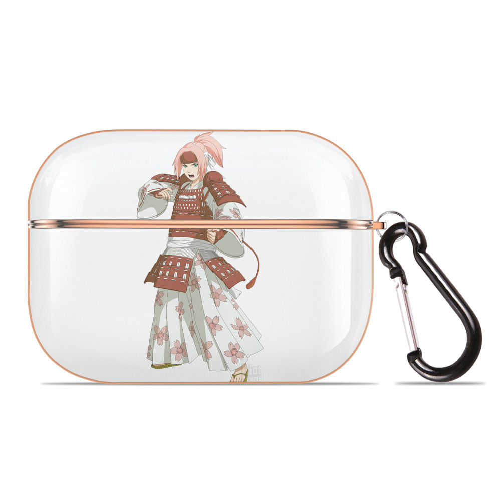 （画像用） NARUTO -ナルト- 春野サクラ Haruno Sakura 【AirPods Pro用】ハードシェル保護ケース｜耐衝撃・防指紋・カラビナ付き商品仕様