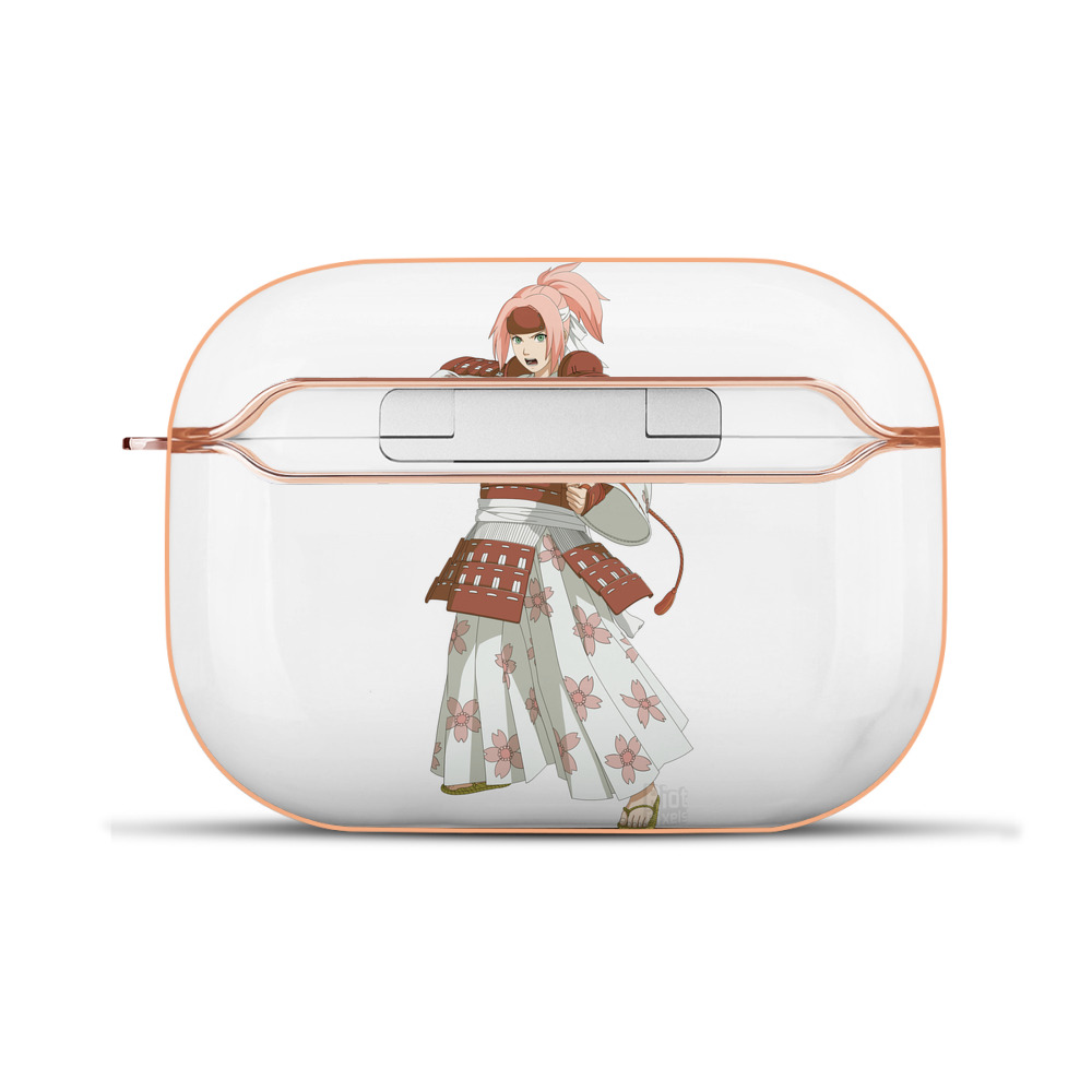 （画像用） NARUTO -ナルト- 春野サクラ Haruno Sakura 【AirPods Pro用】ハードシェル保護ケース｜耐衝撃・防指紋・カラビナ付き商品仕様