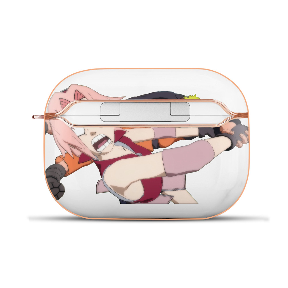 （画像用） NARUTO -ナルト- 春野サクラ Haruno Sakura 【AirPods Pro用】ハードシェル保護ケース｜耐衝撃・防指紋・カラビナ付き商品仕様