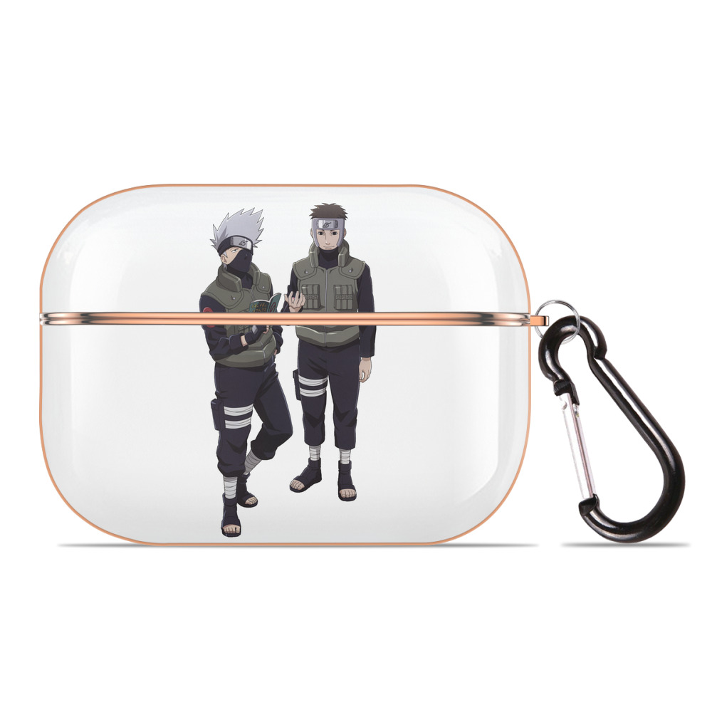 （画像用） NARUTO -ナルト- はたけ カカシ Hatake Kakashi 【AirPods Pro用】ハードシェル保護ケース｜耐衝撃・防指紋・カラビナ付き商品仕様
