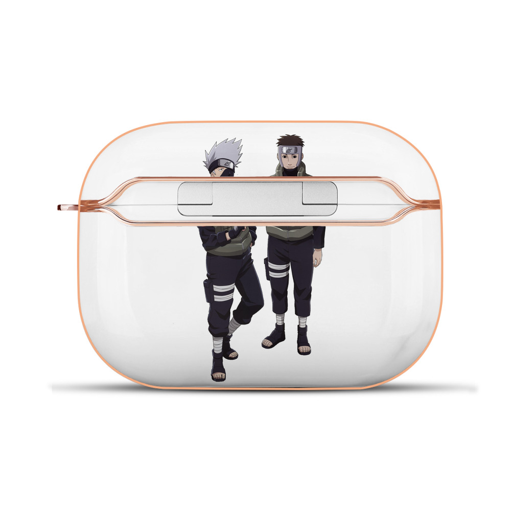 （画像用） NARUTO -ナルト- はたけ カカシ Hatake Kakashi 【AirPods Pro用】ハードシェル保護ケース｜耐衝撃・防指紋・カラビナ付き商品仕様