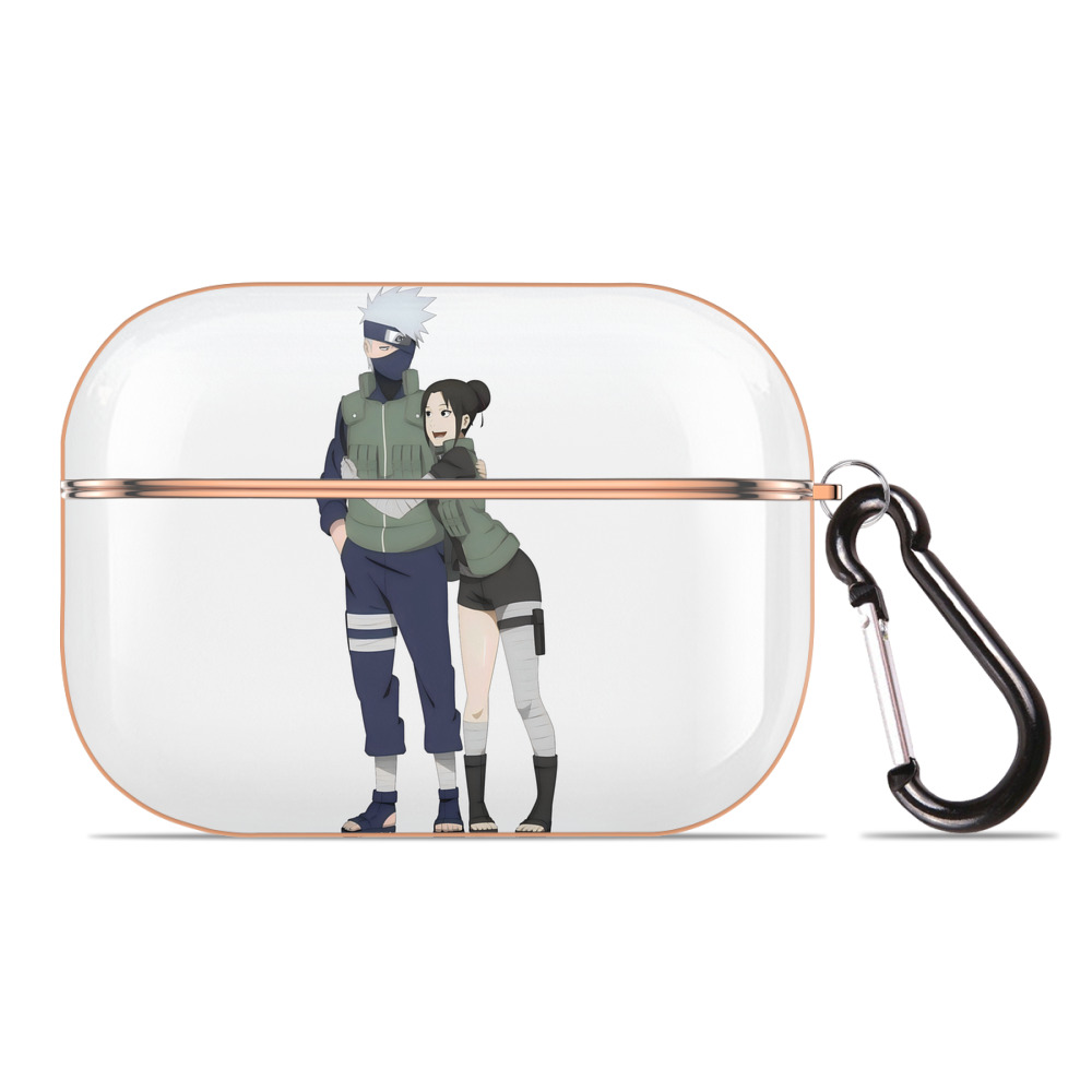 （画像用） NARUTO -ナルト- はたけ カカシ Hatake Kakashi 【AirPods Pro用】ハードシェル保護ケース｜耐衝撃・防指紋・カラビナ付き商品仕様