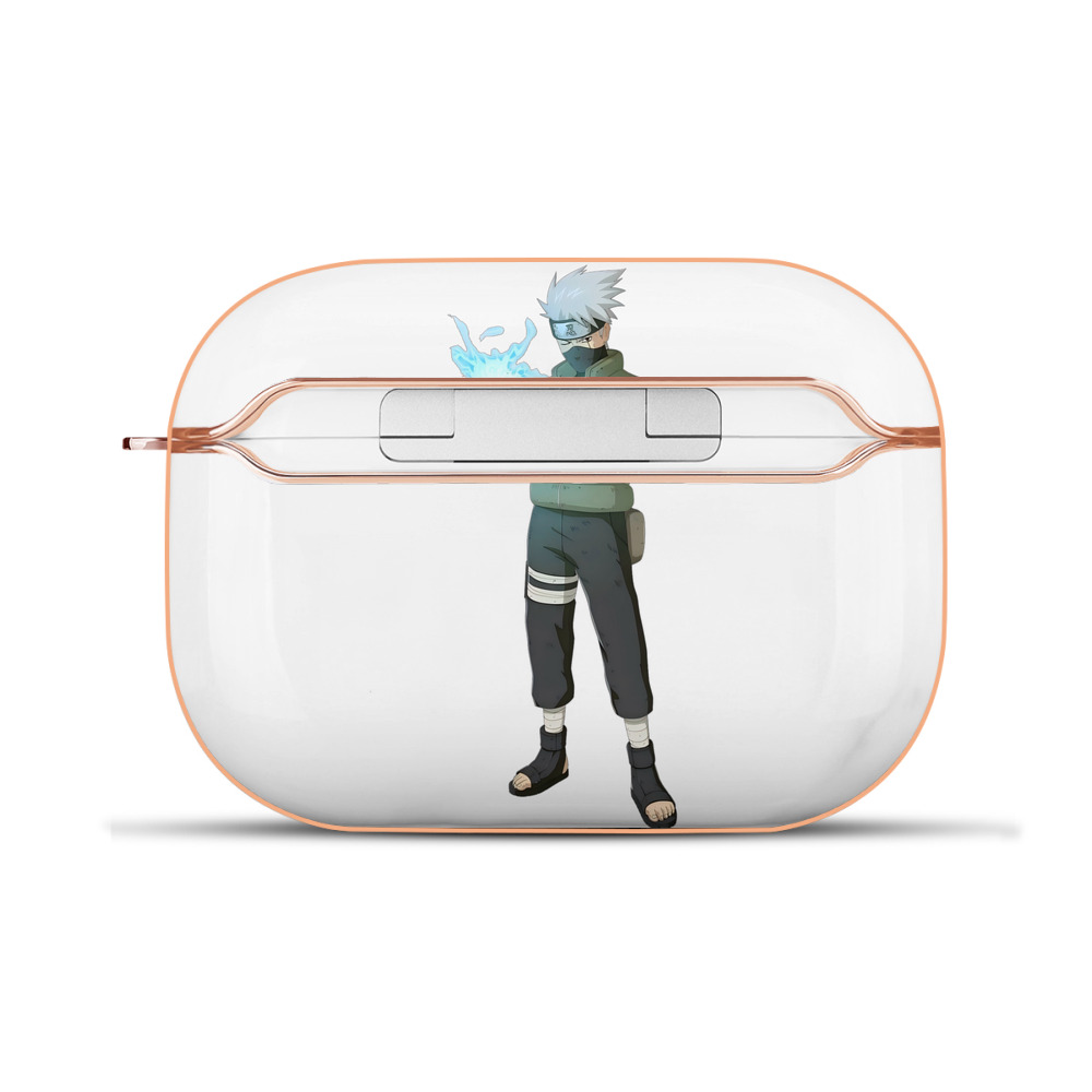 （画像用） NARUTO -ナルト- はたけ カカシ Hatake Kakashi 【AirPods Pro用】ハードシェル保護ケース｜耐衝撃・防指紋・カラビナ付き商品仕様