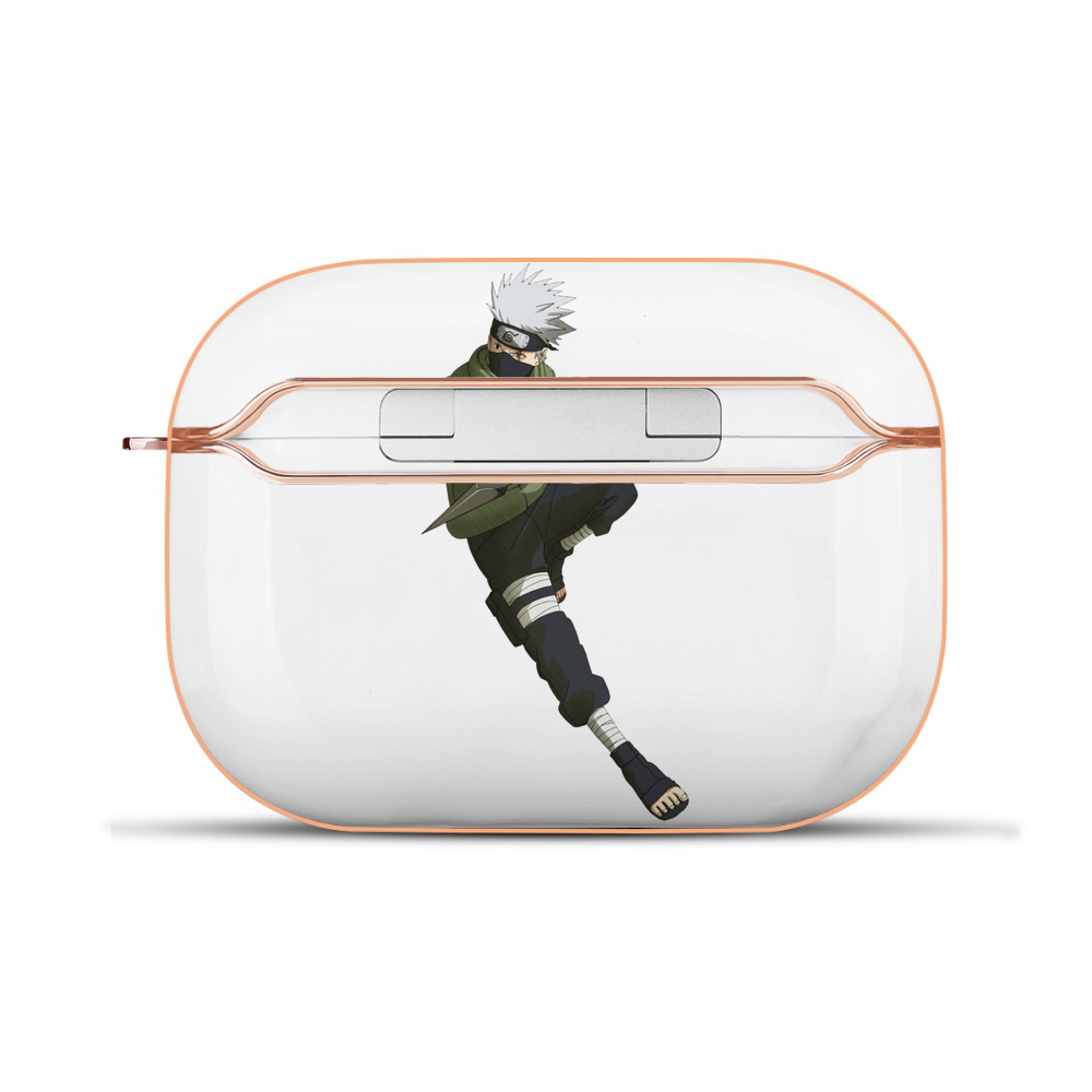（画像用） NARUTO -ナルト- はたけ カカシ Hatake Kakashi 【AirPods Pro用】ハードシェル保護ケース｜耐衝撃・防指紋・カラビナ付き商品仕様