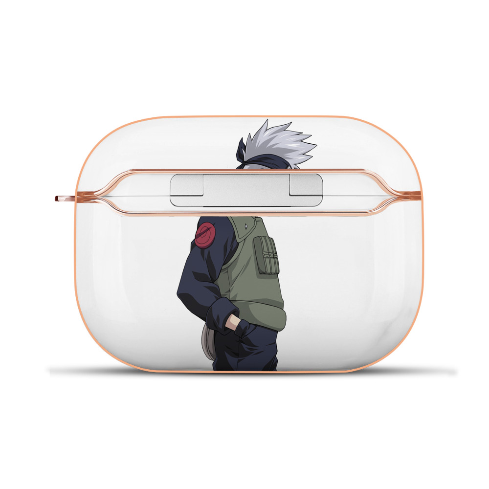 （画像用） NARUTO -ナルト- はたけ カカシ Hatake Kakashi 【AirPods Pro用】ハードシェル保護ケース｜耐衝撃・防指紋・カラビナ付き商品仕様