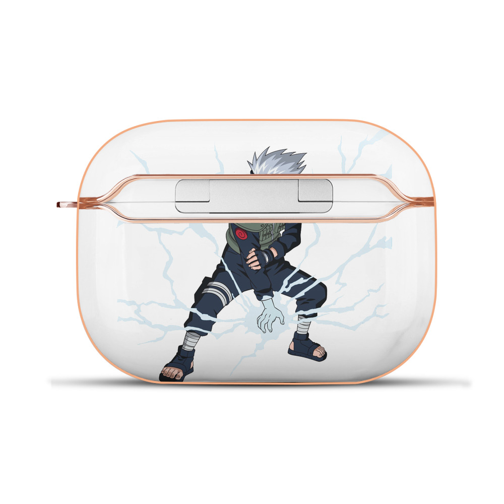 （画像用） NARUTO -ナルト- はたけ カカシ Hatake Kakashi 【AirPods Pro用】ハードシェル保護ケース｜耐衝撃・防指紋・カラビナ付き商品仕様
