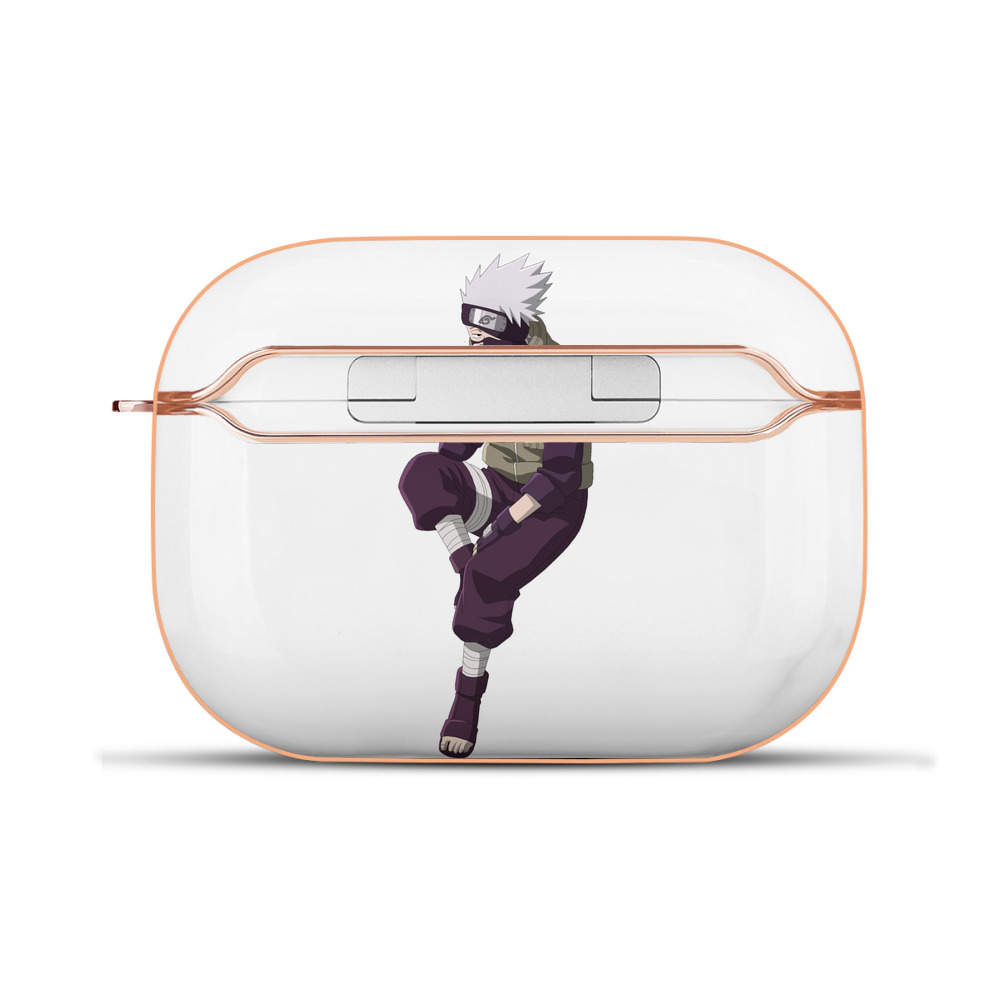 （画像用） NARUTO -ナルト- はたけ カカシ Hatake Kakashi 【AirPods Pro用】ハードシェル保護ケース｜耐衝撃・防指紋・カラビナ付き商品仕様