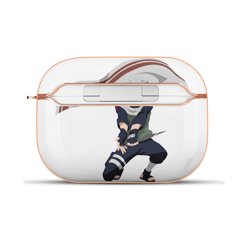 （画像用） NARUTO -ナルト- はたけ カカシ Hatake Kakashi 【AirPods Pro用】ハードシェル保護ケース｜耐衝撃・防指紋・カラビナ付き商品仕様