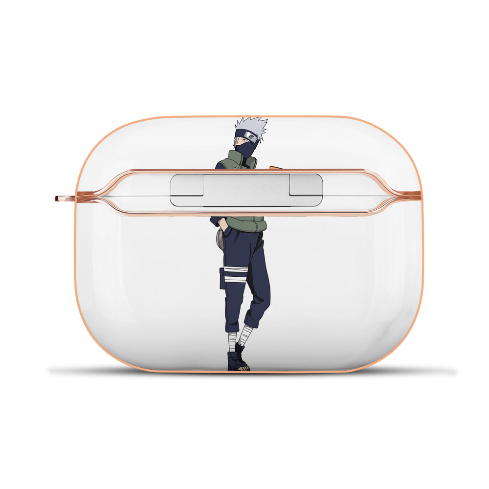 （画像用） NARUTO -ナルト- はたけ カカシ Hatake Kakashi 【AirPods Pro用】ハードシェル保護ケース｜耐衝撃・防指紋・カラビナ付き商品仕様