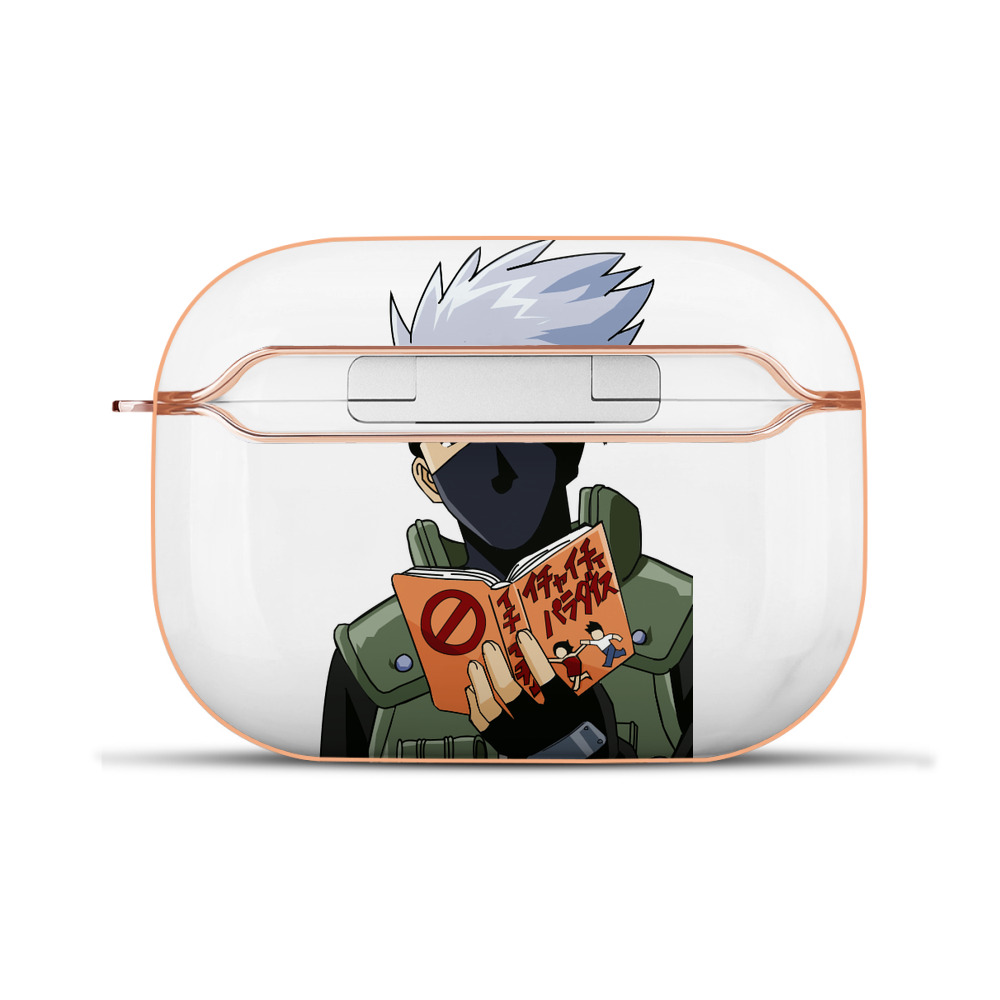 （画像用） NARUTO -ナルト- はたけ カカシ Hatake Kakashi 【AirPods Pro用】ハードシェル保護ケース｜耐衝撃・防指紋・カラビナ付き商品仕様