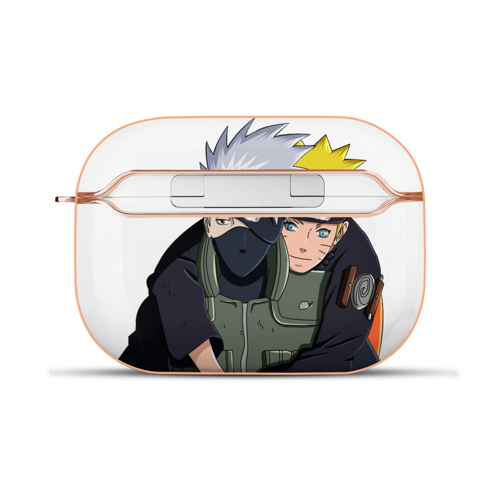 （画像用） NARUTO -ナルト- はたけ カカシ Hatake Kakashi 【AirPods Pro用】ハードシェル保護ケース｜耐衝撃・防指紋・カラビナ付き商品仕様