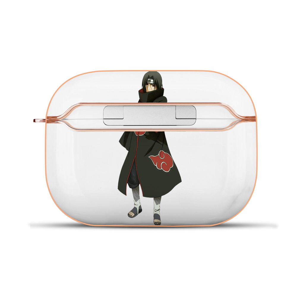 （画像用） NARUTO -ナルト- うちは イタチ Uchiha Itachi 【AirPods Pro用】ハードシェル保護ケース｜耐衝撃・防指紋・カラビナ付き商品仕様