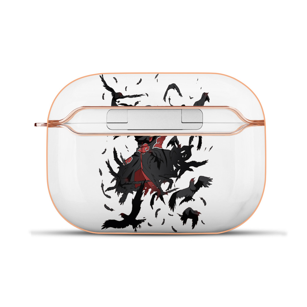 （画像用） NARUTO -ナルト- うちは イタチ Uchiha Itachi 【AirPods Pro用】ハードシェル保護ケース｜耐衝撃・防指紋・カラビナ付き商品仕様