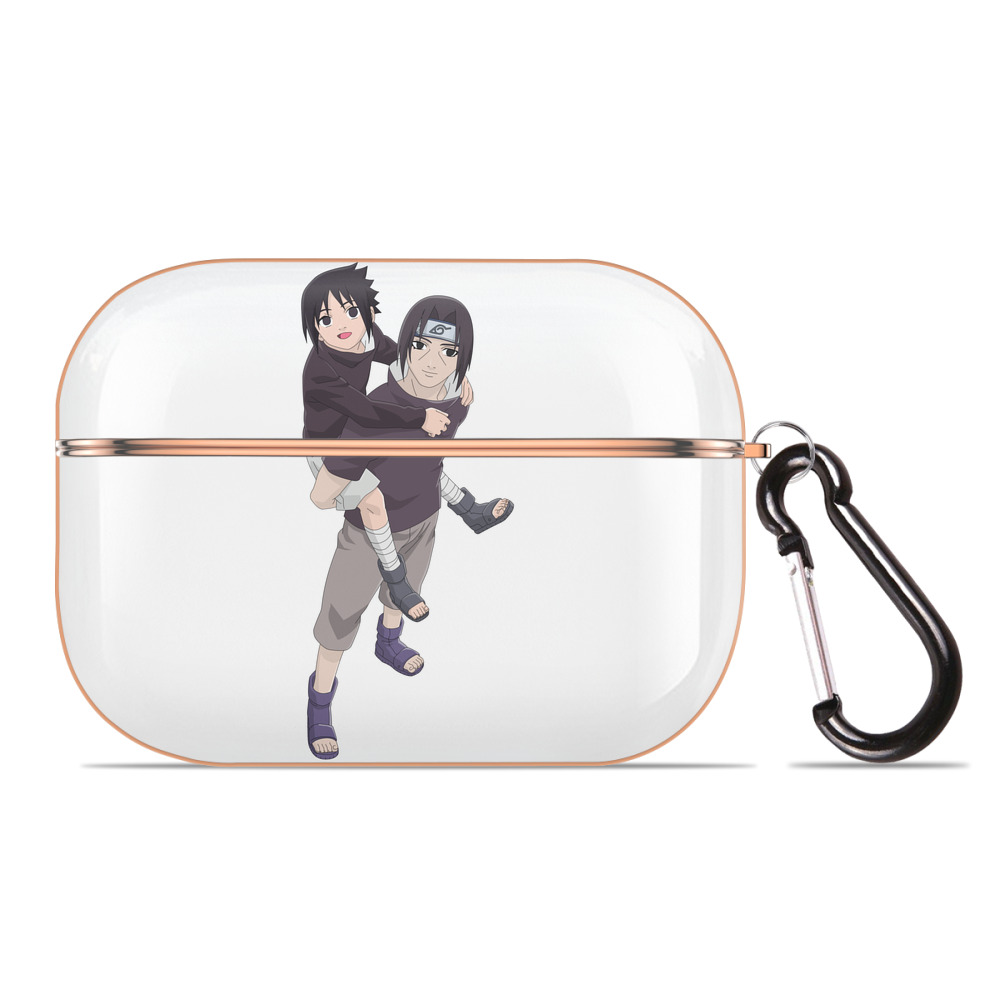 （画像用） NARUTO -ナルト- うちは イタチ Uchiha Itachi 【AirPods Pro用】ハードシェル保護ケース｜耐衝撃・防指紋・カラビナ付き商品仕様