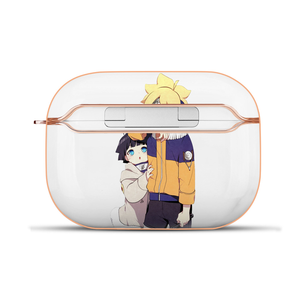 （画像用） NARUTO -ナルト- うずまき ボルト Uzumaki Boruto 【AirPods Pro用】ハードシェル保護ケース｜耐衝撃・防指紋・カラビナ付き商品仕様