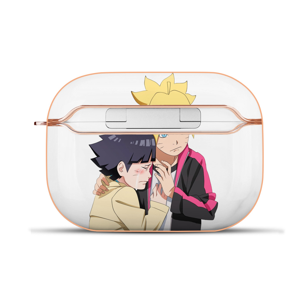（画像用） NARUTO -ナルト- うずまき ボルト Uzumaki Boruto 【AirPods Pro用】ハードシェル保護ケース｜耐衝撃・防指紋・カラビナ付き商品仕様