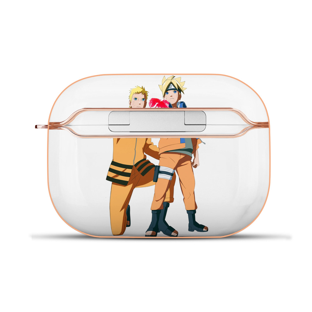 （画像用） NARUTO -ナルト- うずまき ボルト Uzumaki Boruto 【AirPods Pro用】ハードシェル保護ケース｜耐衝撃・防指紋・カラビナ付き商品仕様