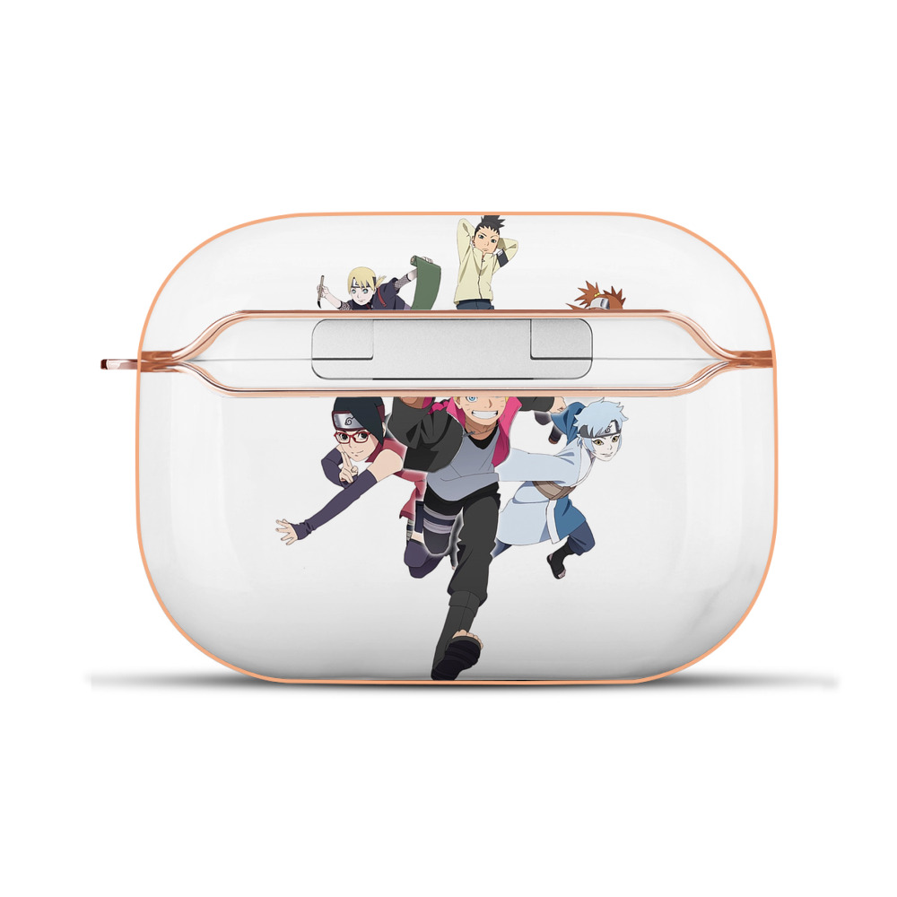 （画像用） NARUTO -ナルト- うずまき ボルト Uzumaki Boruto 【AirPods Pro用】ハードシェル保護ケース｜耐衝撃・防指紋・カラビナ付き商品仕様