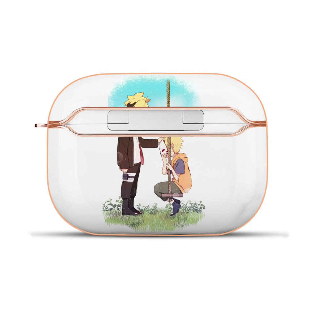 （画像用） NARUTO -ナルト- うずまき ボルト Uzumaki Boruto 【AirPods Pro用】ハードシェル保護ケース｜耐衝撃・防指紋・カラビナ付き商品仕様