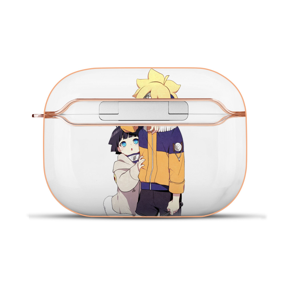 （画像用） NARUTO -ナルト- うずまき ボルト Uzumaki Boruto 【AirPods Pro用】ハードシェル保護ケース｜耐衝撃・防指紋・カラビナ付き商品仕様