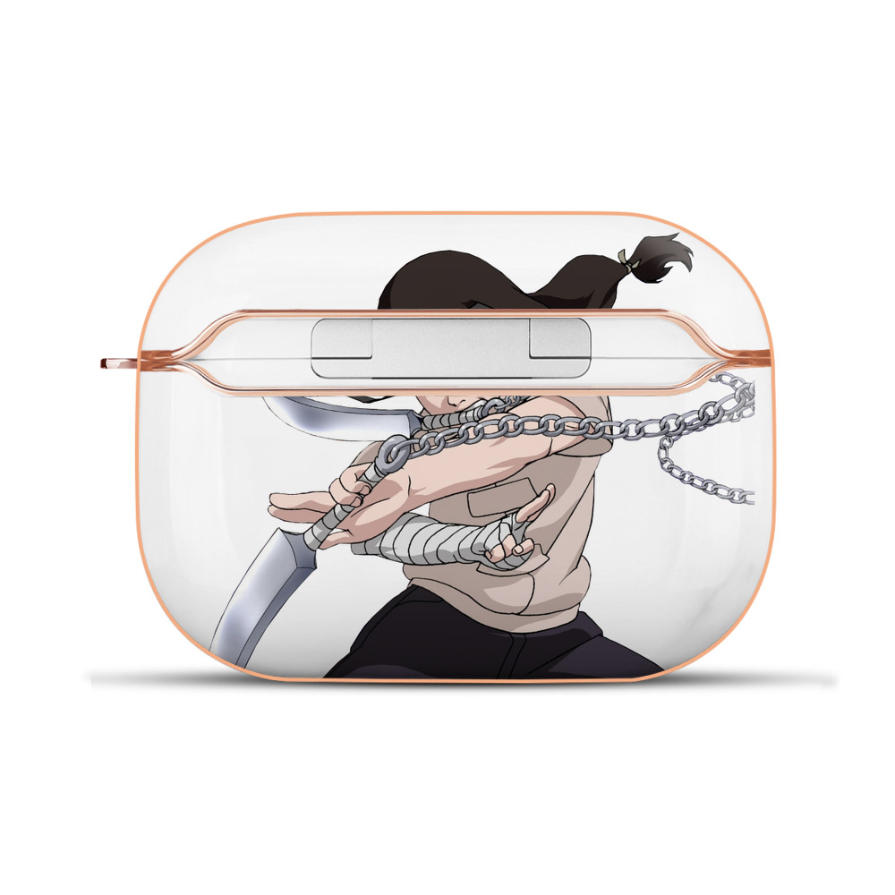 （画像用） NARUTO -ナルト- 日向ネジ Hyūga Neji 【AirPods Pro用】ハードシェル保護ケース｜耐衝撃・防指紋・カラビナ付き商品仕様
