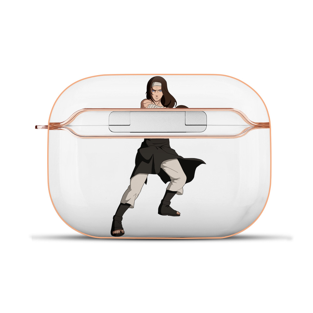 （画像用） NARUTO -ナルト- 日向ネジ Hyūga Neji 【AirPods Pro用】ハードシェル保護ケース｜耐衝撃・防指紋・カラビナ付き商品仕様
