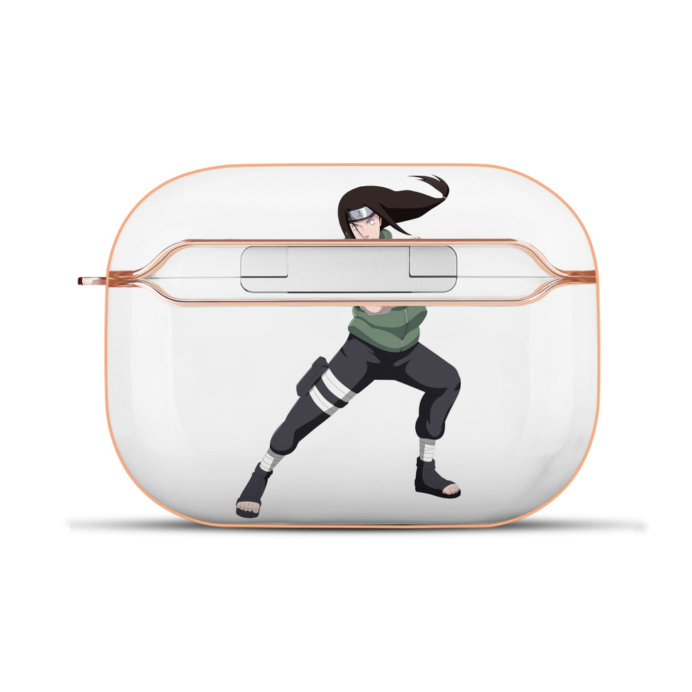 （画像用） NARUTO -ナルト- 日向ネジ Hyūga Neji 【AirPods Pro用】ハードシェル保護ケース｜耐衝撃・防指紋・カラビナ付き商品仕様