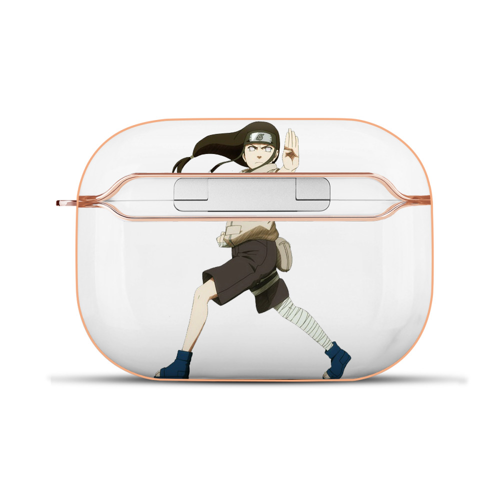 （画像用） NARUTO -ナルト- 日向ネジ Hyūga Neji 【AirPods Pro用】ハードシェル保護ケース｜耐衝撃・防指紋・カラビナ付き商品仕様
