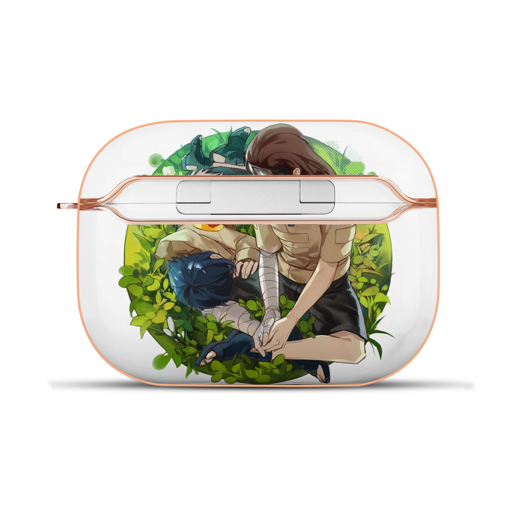 （画像用） NARUTO -ナルト- 日向ネジ Hyūga Neji 【AirPods Pro用】ハードシェル保護ケース｜耐衝撃・防指紋・カラビナ付き商品仕様