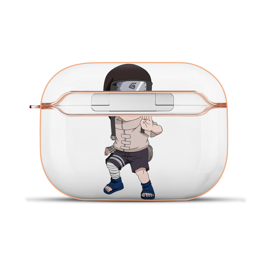 （画像用） NARUTO -ナルト- 日向ネジ Hyūga Neji 【AirPods Pro用】ハードシェル保護ケース｜耐衝撃・防指紋・カラビナ付き商品仕様