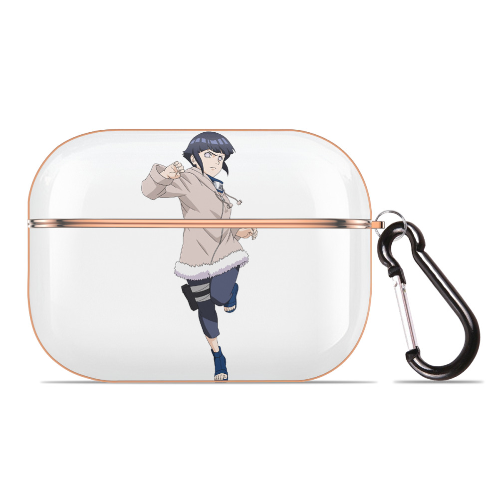 （画像用） NARUTO -ナルト- 日向ヒナタ Hyūga Hinata 【AirPods Pro用】ハードシェル保護ケース｜耐衝撃・防指紋・カラビナ付き商品仕様