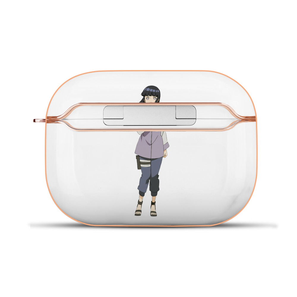 （画像用） NARUTO -ナルト- 日向ヒナタ Hyūga Hinata 【AirPods Pro用】ハードシェル保護ケース｜耐衝撃・防指紋・カラビナ付き商品仕様