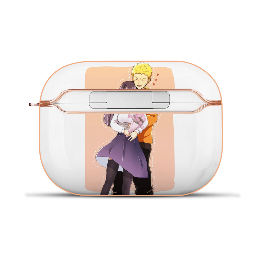 （画像用） NARUTO -ナルト- 日向ヒナタ Hyūga Hinata 【AirPods Pro用】ハードシェル保護ケース｜耐衝撃・防指紋・カラビナ付き商品仕様