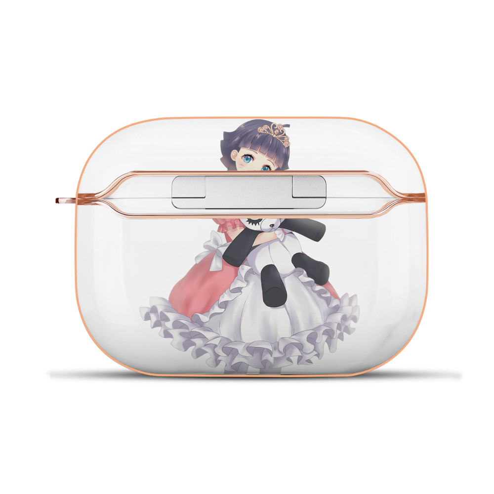 （画像用） NARUTO -ナルト- うずまき ヒマワリ Uzumaki Himawari 【AirPods Pro用】ハードシェル保護ケース｜耐衝撃・防指紋・カラビナ付き商品仕様
