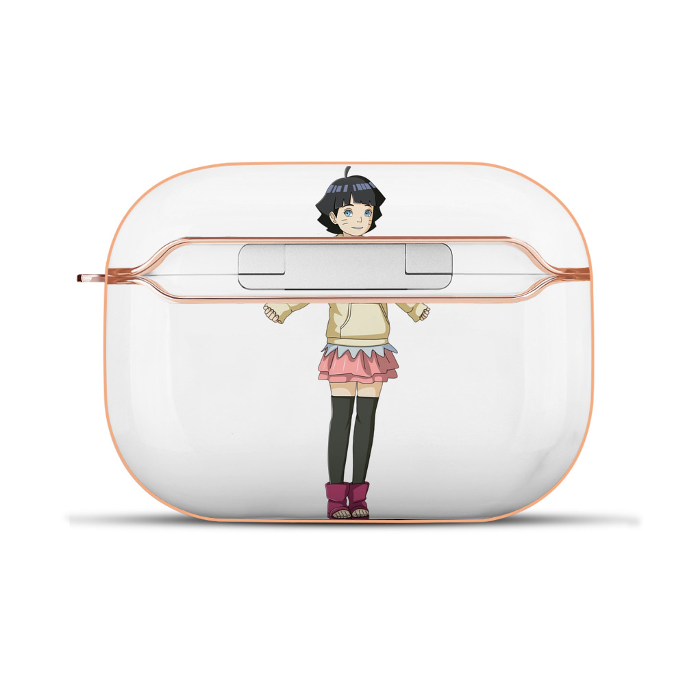 （画像用） NARUTO -ナルト- うずまき ヒマワリ Uzumaki Himawari 【AirPods Pro用】ハードシェル保護ケース｜耐衝撃・防指紋・カラビナ付き商品仕様