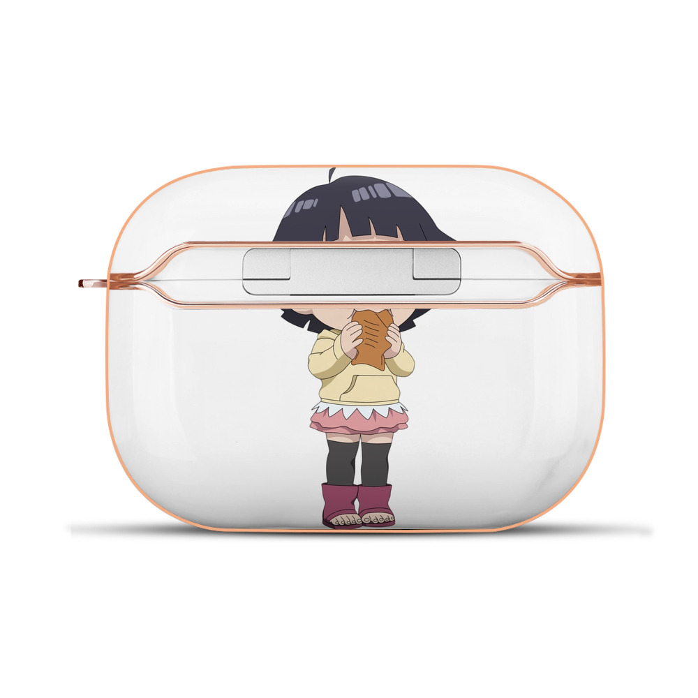 （画像用） NARUTO -ナルト- うずまき ヒマワリ Uzumaki Himawari 【AirPods Pro用】ハードシェル保護ケース｜耐衝撃・防指紋・カラビナ付き商品仕様